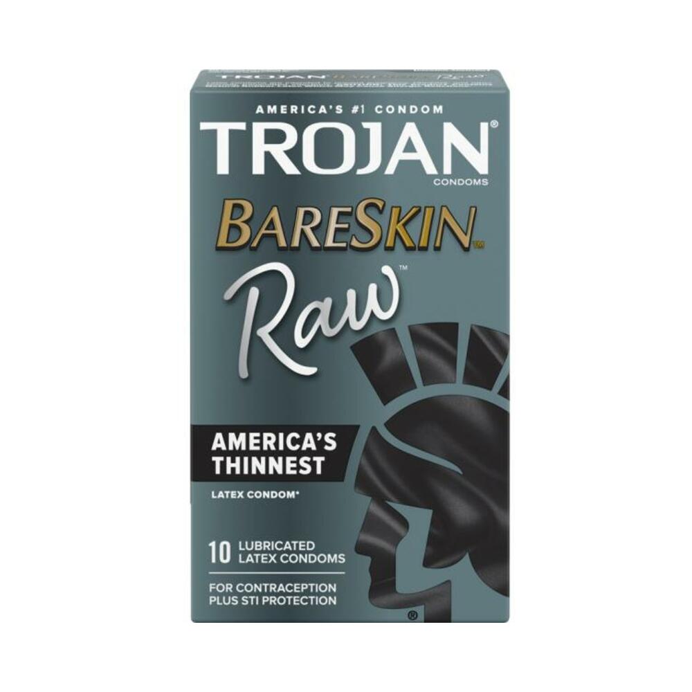022600001539_1 Trojan Bareskin Raw 10ct - Image 1