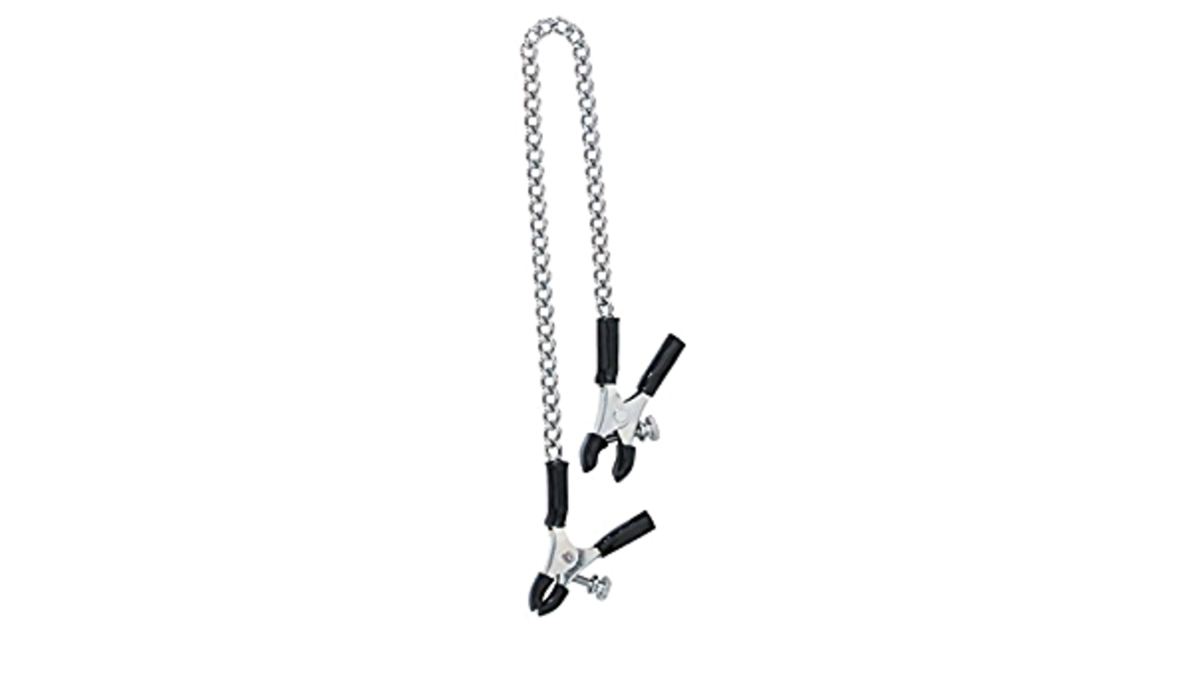 Spartacus Adjustable Nipple Clamps With Curved Chain