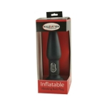 Inflatable Vibrating Butt Plug Black - Image 3