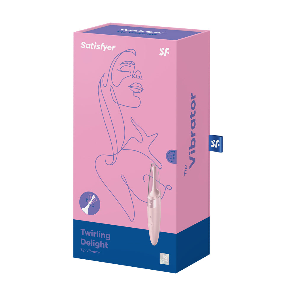 4061504009698 Satisfyer Twirling Delight - Rose - Image 1