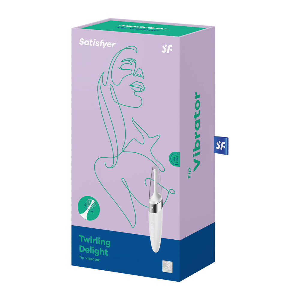 4061504009711 Satisfyer Twirling Delight - White - Image 1
