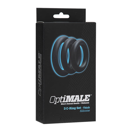 47553 Optimale 3 C-ring Thick Set Black - Image 1