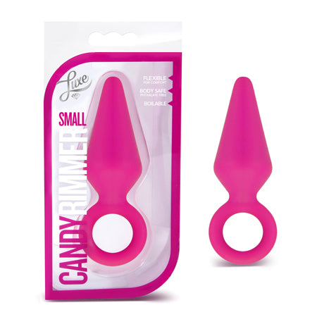 Blush Luxe Candy Rimmer Plug Small - Fuchsia