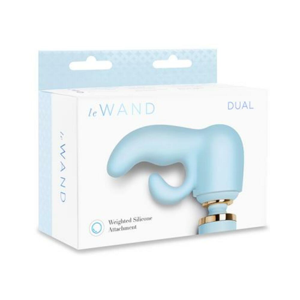 4890808256299_1 Le Wand Dual Weighted Silicone Attachment - Image 1