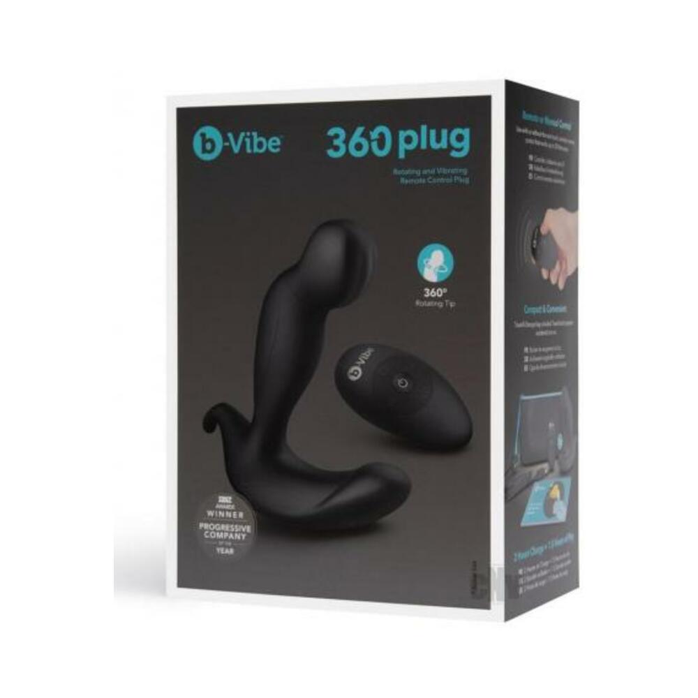 4890808265253_1 B Vibe 360 Plug Black - Image 1