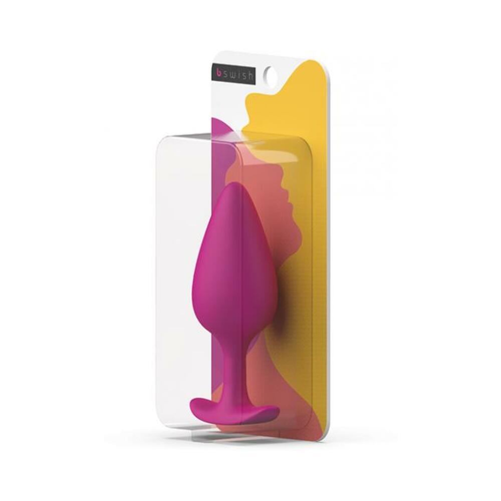 4897106300068_1 B Swish Bfilled Basic Plus Anal Plug Magenta - Image 1