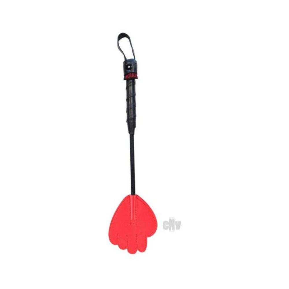 5056400304892_1 Mini Leather Crop Red - Image 1
