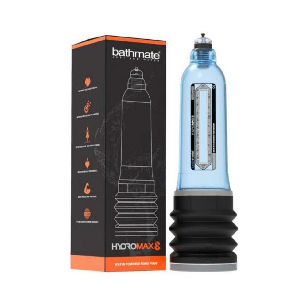 5060140201014_1 Bathmate Hydromax 8 - Blue - Image 1