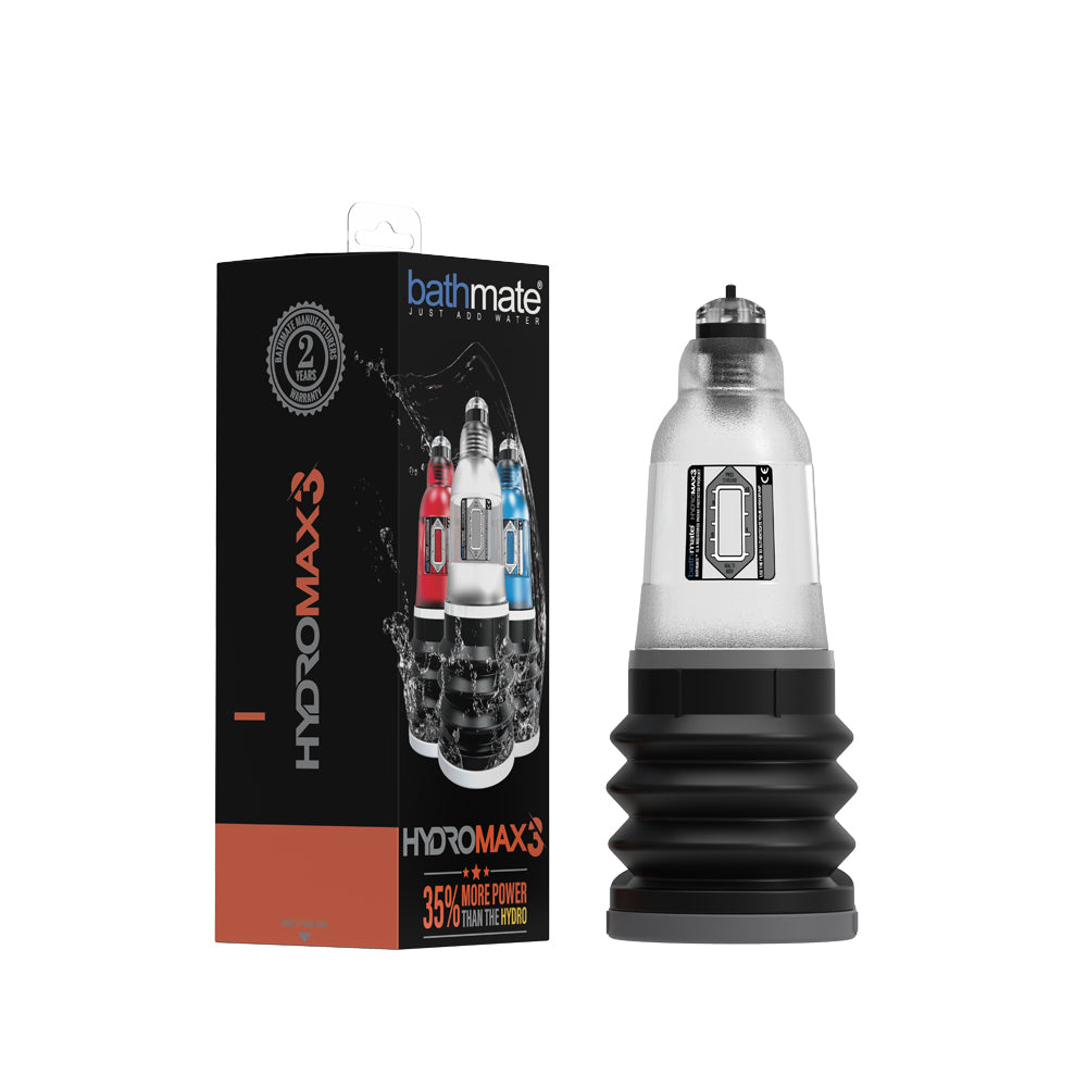 5060140209218 Bathmate Hydromax 3 - Clear - Image 1