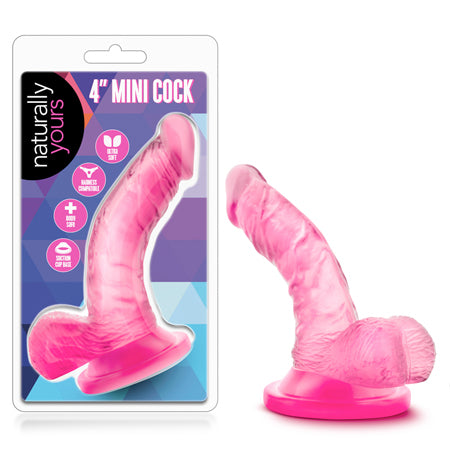 62906 Blush Naturally Yours 4 Mini Cock - Pink - Image 1