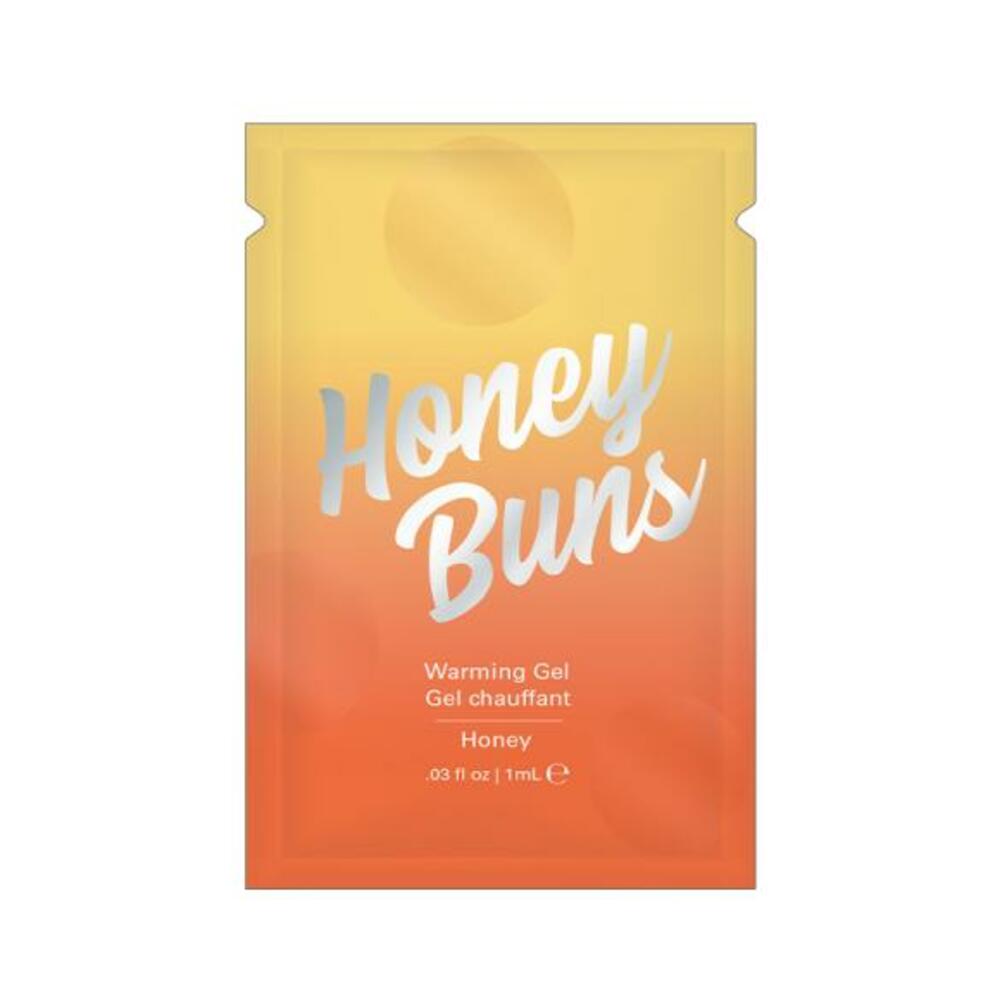Honey Buns Warming Arousal Gel (bulk Pack/24 Pcs) .03 Oz Foils