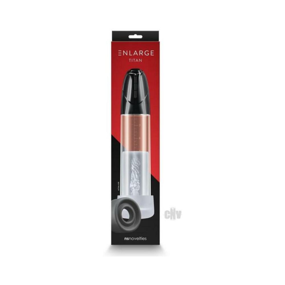 657447107436_1 Enlarge Titan Penis Pump Black - Image 1