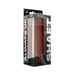 Shaft Model J Liquid Silicone Dong 8.5 In. Pine - Image 3