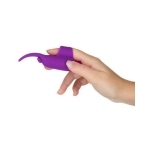 Powerbullet Teasing Tongue With Mini Rechargeable Bullet 2.5 In. Purple - Image 3