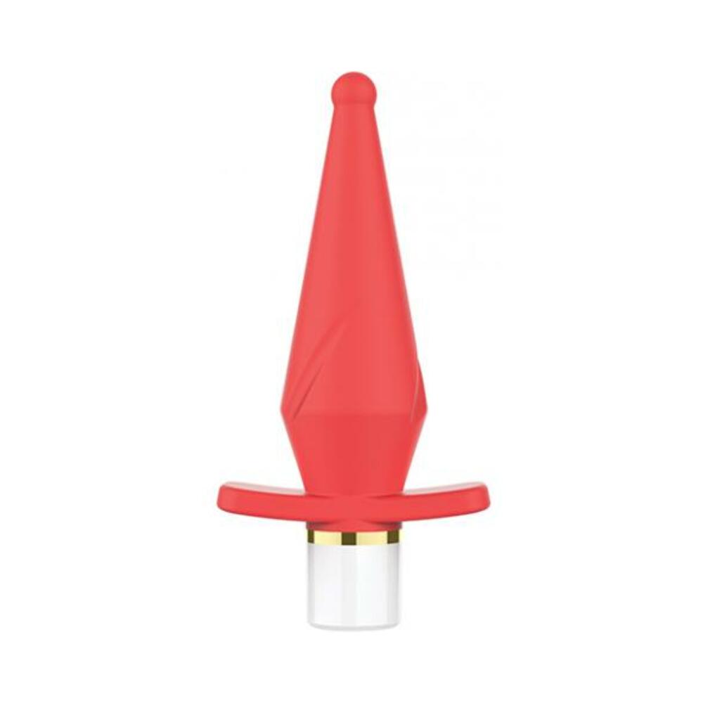 Nobu Mini Stan Tapered Butt Plug - Coral