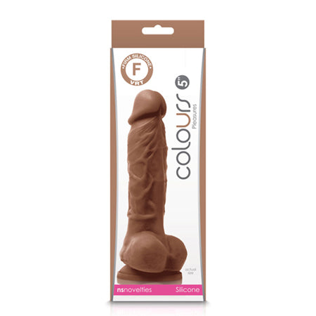 70030 Colours Pleasures 5 Dildo - Brown - Image 1