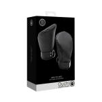 Puppy Play Neoprene Lined Fist Mitts Black - Image 2