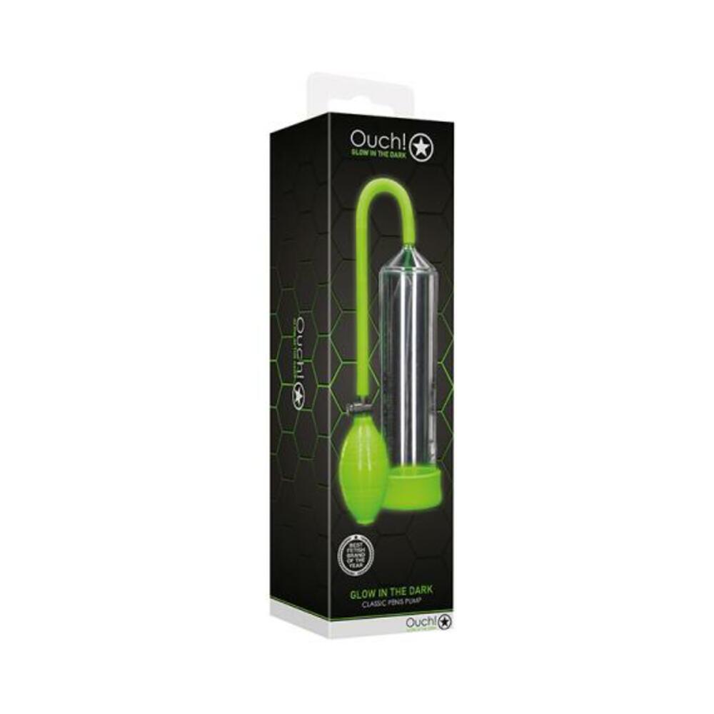 7423522650646_1 Ouch Classic Penis Pump Gitd - Image 1