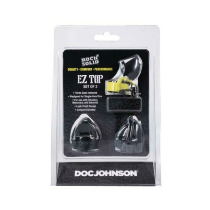 Rock Solid Ez Top 3-piece Set Black/yellow/grey