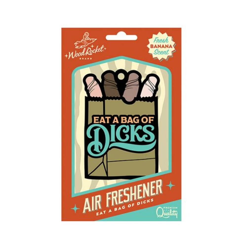 785571087192_1 Wood Rocket Air Freshener Bag Of Dicks - Image 1