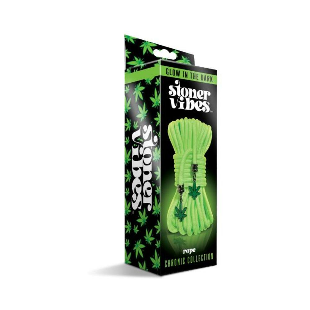 810126930248_1 Stoner Vibes Chronic Collection Glow In The Dark Rope 32 Ft. - Image 1