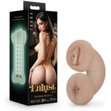 Enlust Tasha Soft And Wet Glow-in-the Dark Stroker Beige