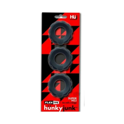 Super Huj 3pk Cockrings Tar Ice