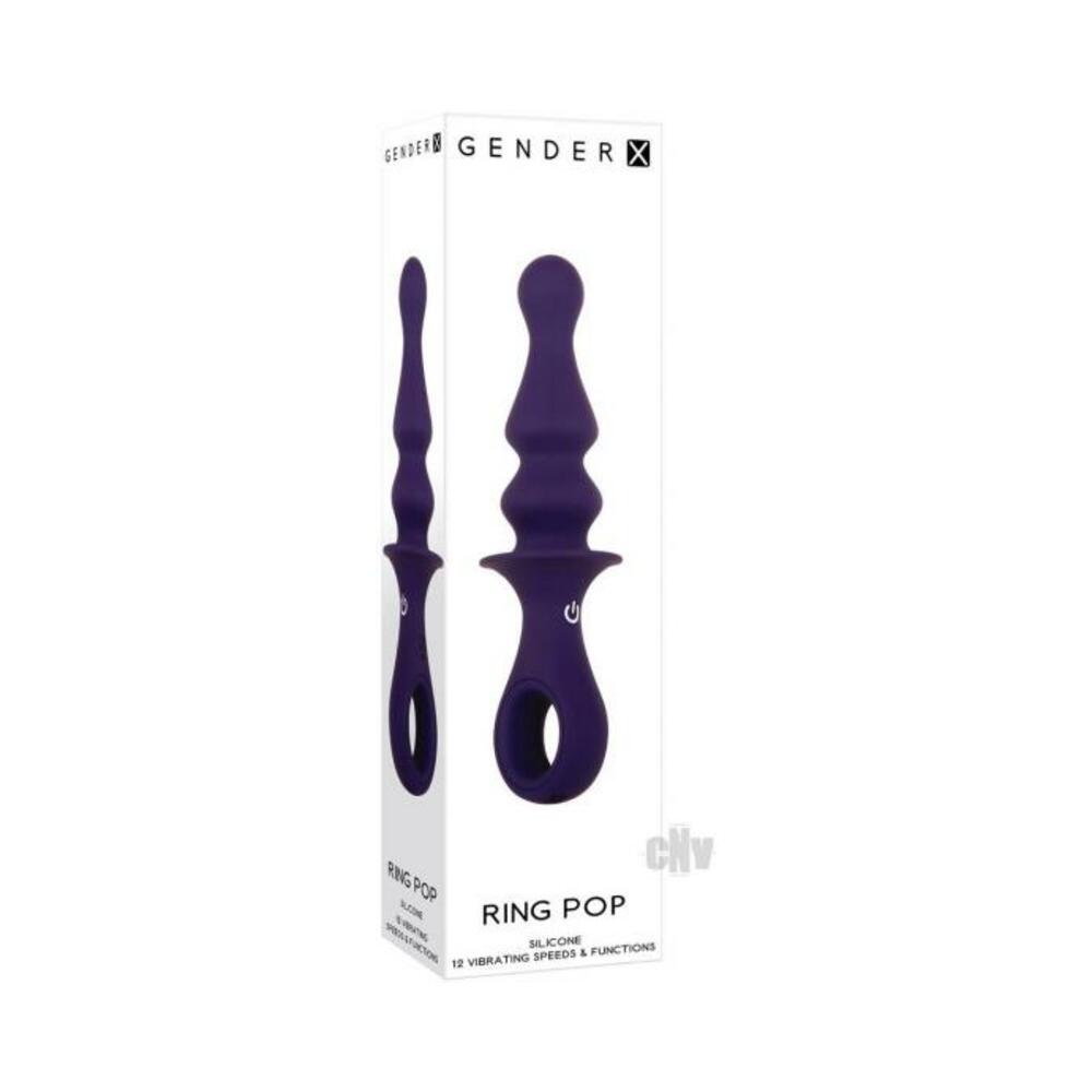 844477019383_1 Gender X Ring Pop Vibrating Plug - Image 1