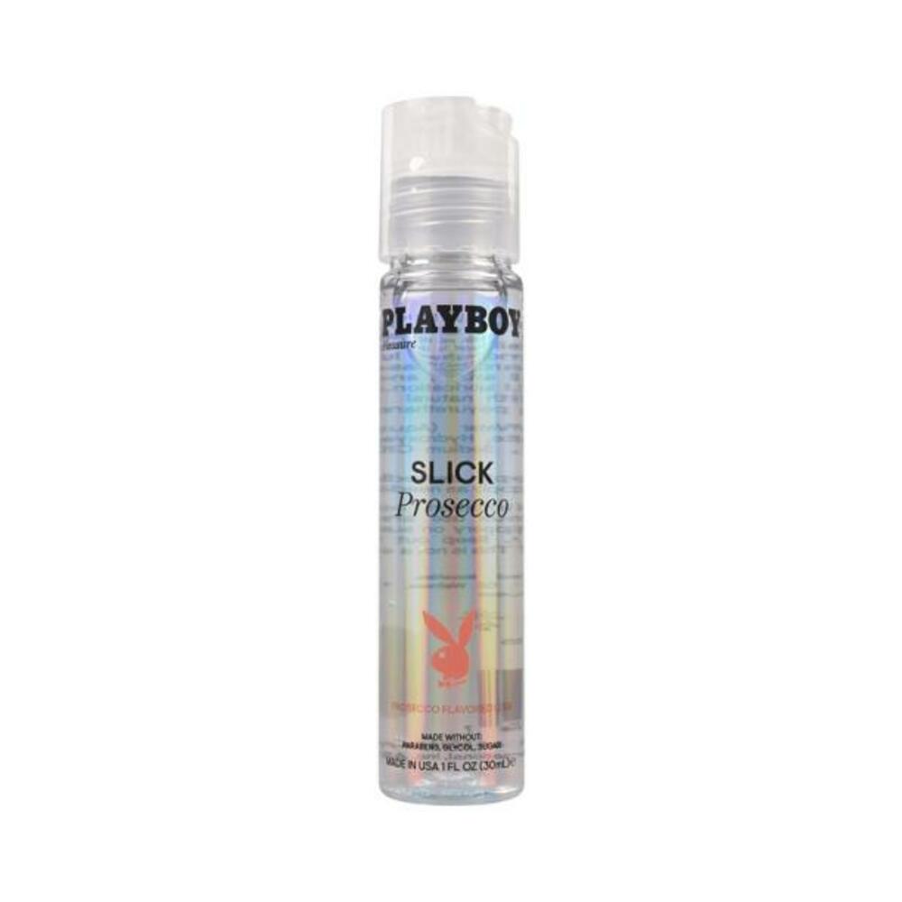844477022147_1 Playboy Slick Flavored Water-based Lubricant Prosecco 1 Oz. - Image 1