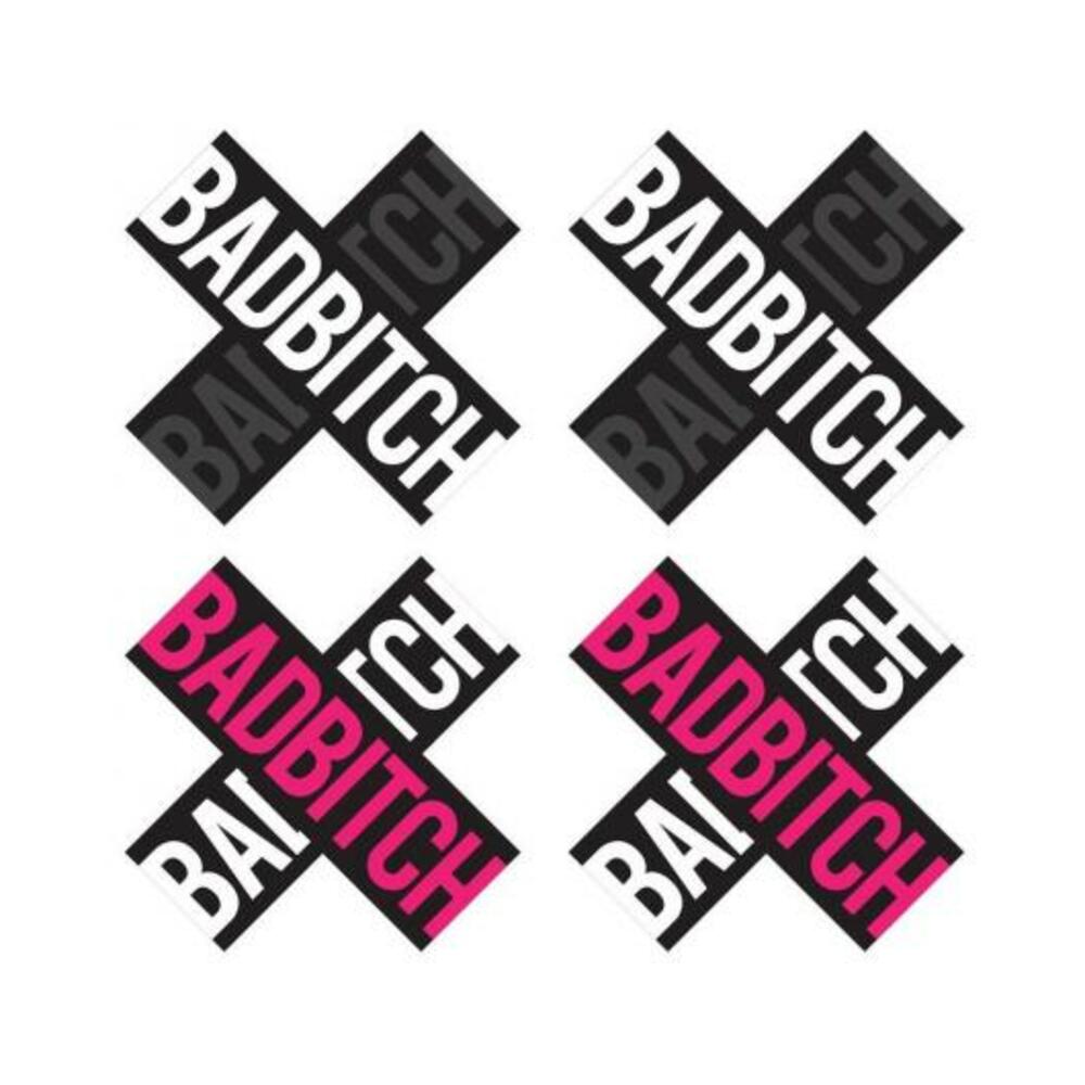848416009503_1 Peekaboo Bad Bitch X Blk/red - Image 1