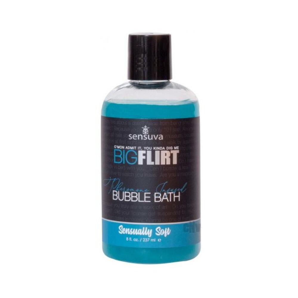 855559008287_1 Big Flirt Sensually Soft Bubble Bath 8 Oz. - Image 1