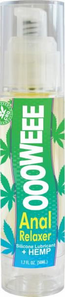 BAOWE1757fdff1b90811 Oooweee Anal Relaxing Silicone Lubricant W/hemp Seed Oil 1.7oz - Image 1