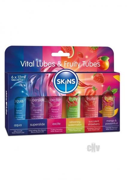 CNVEF-ECCL0320655346f05c8ec Skins Sampler Tube 12ml 6pk Asst - Image 1