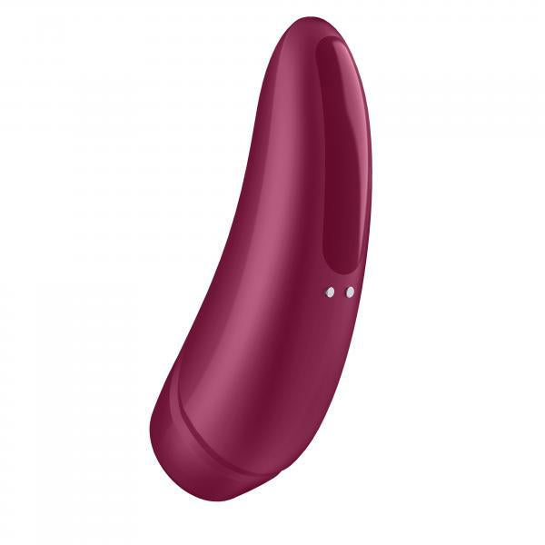 CNVEF-EEIS064_21612377827 Satisfyer Curvy 1+ Rose Red W/ App - Image 1
