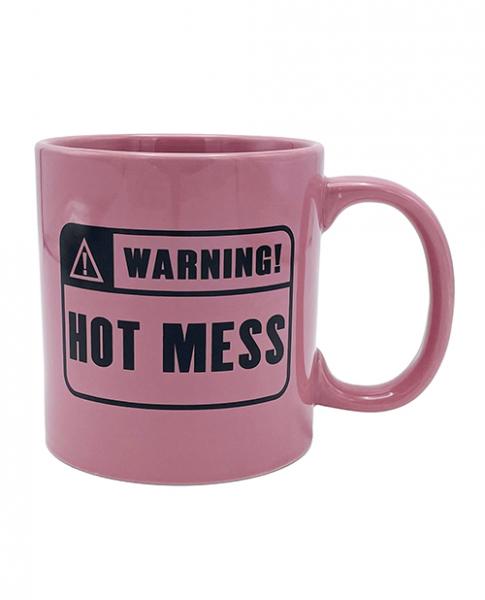 CNVELD-8635-406378b77c6ec6b Attitude Mug Warning Hot Mess - 22 Oz - Image 1
