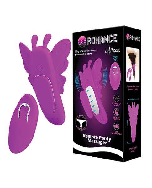 CNVELD-BI-MC3560e96fe6bf3bf Pretty Love Romance Aileen Magnetic Butterfly Panty Vibe - Fuchsia - Image 1