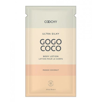 Coochy Ultra Silky Body Lotion Foil - .35 Oz Mango Coconut