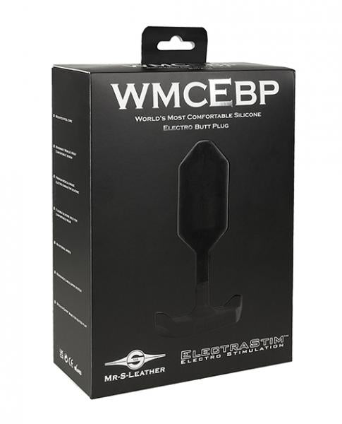 CNVELD-CYEM39106572f7e9b8725 =electrastim X Mr. S Leather - World's Most Comfortable Silicone Electro Butt Plug - Black - Image 1