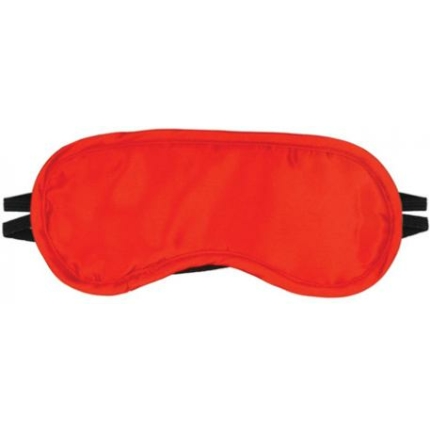 Satin Blindfold 2 Straps O/S Red