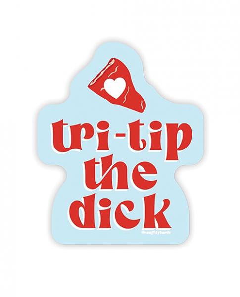 CNVELD-KK-NS-TRITIP63fb3c0420188 Tri Trip Naughty Sticker - Pack Of 3 - Image 1