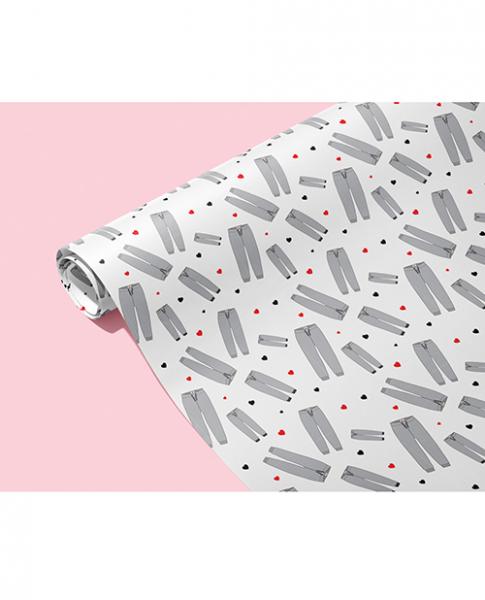 CNVELD-KK-WP-SWEATPANTS63fb3bfcc9210 Grey Sweatpants Naughty Wrapping Paper - Image 1