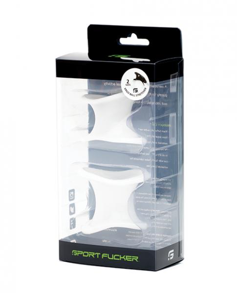 CNVELD-SF1054264aa859e34fae Sport Fucker Ergonomic Ball Stretcher Kit - White - Image 1