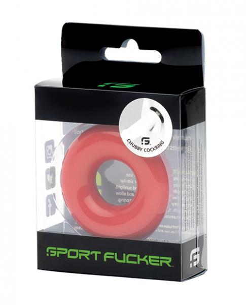 CNVELD-SF966663259b1755d04 Sport Fucker Chubby Cockring - Red - Image 1
