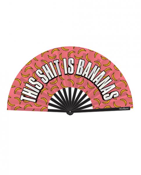 CNVELD-WR-FAN-00764523115cd476 Wood Rocket This Shit Is Bananas Fan - Multi-color - Image 1