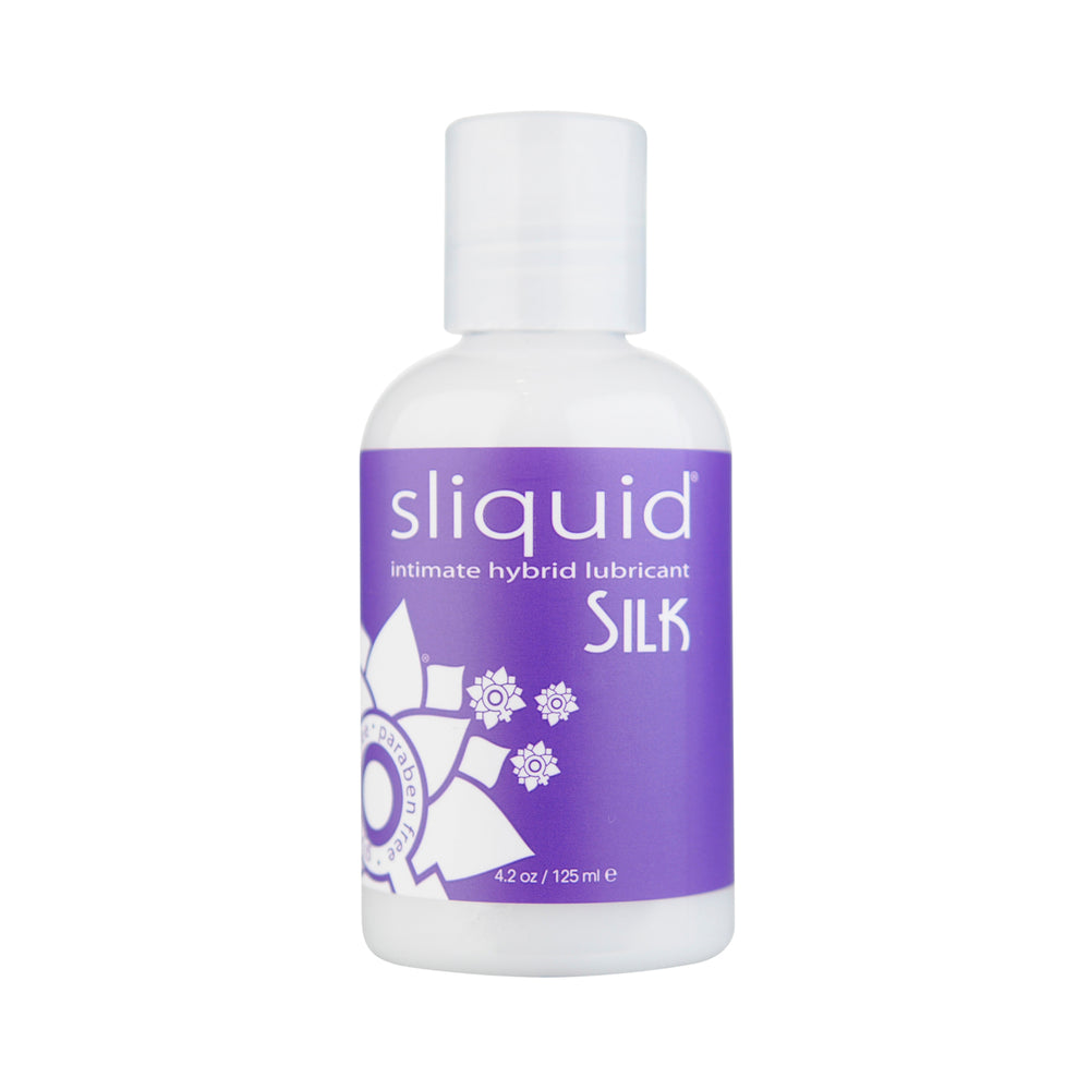 CNVNAL-22486_2_e5883110-d0d9-4ff9-a3c2-516696442cb2 Sliquid Naturals Silk Hybrid Lubricant 4.2oz - Image 1