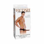 10 inches Vibrating Hollow Strap On - Image 3