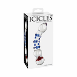 Icicles No. 18 Hand Blown Glass Massager - Image 3