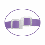 Elite Vibrating Double Delight Strap On 10 Inches - Purple - Image 2