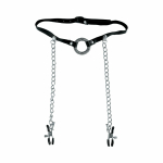 Fetish Fantasy Limited Edition O-Ring Gag & Nipple Clamps