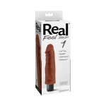 Real Feel Lifelike Toyz No. 1 Brown Vibrator - Image 3
